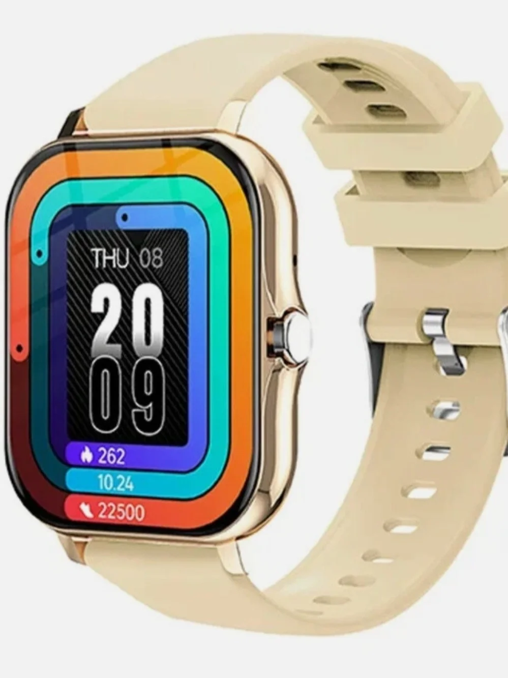 Smart Watch Bluetooth Call Touchscreen HR & Sleep Tracker 44mm 4GB Black